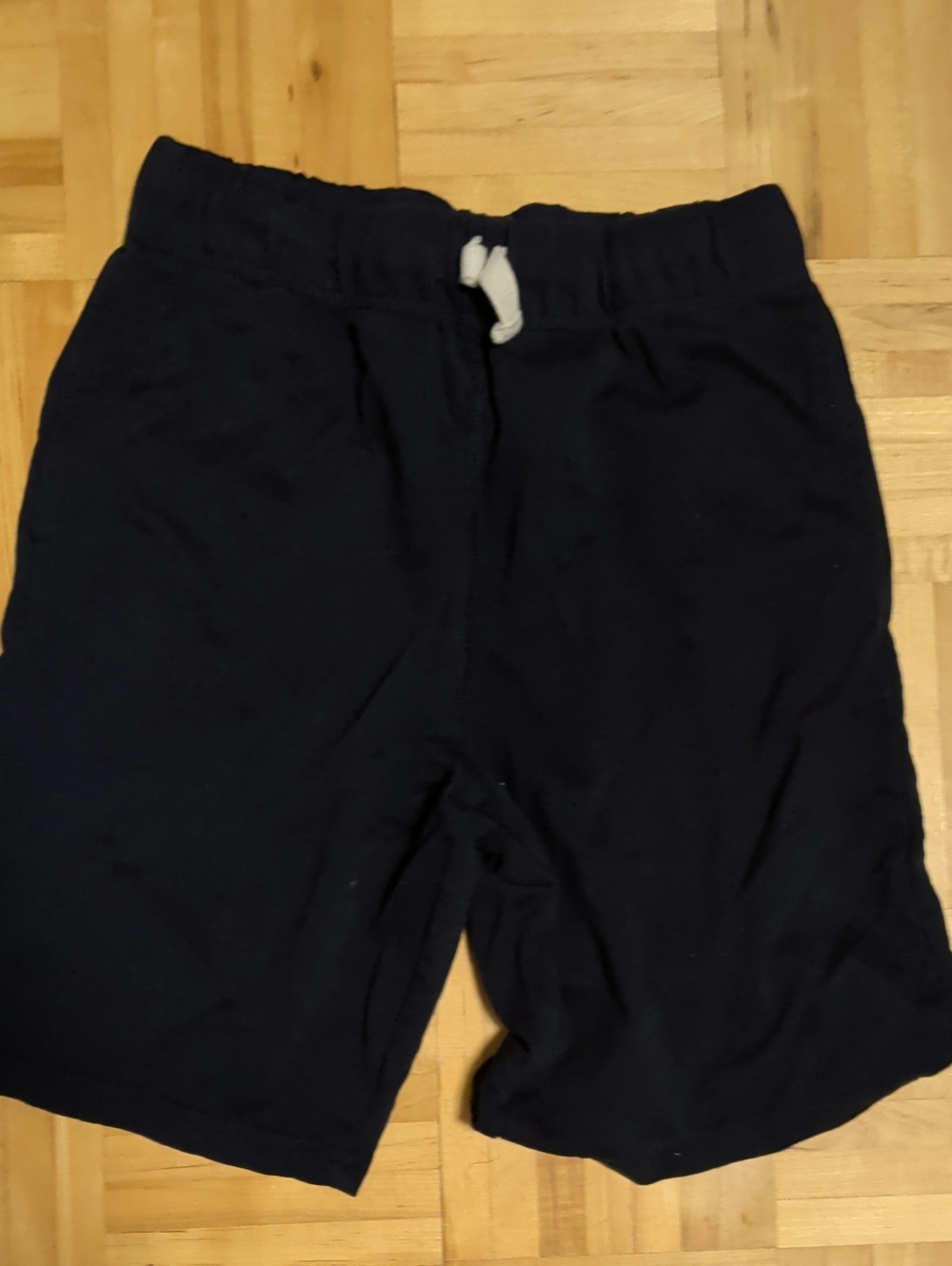 The Children's Place Navy Shorts with White Drawstring
